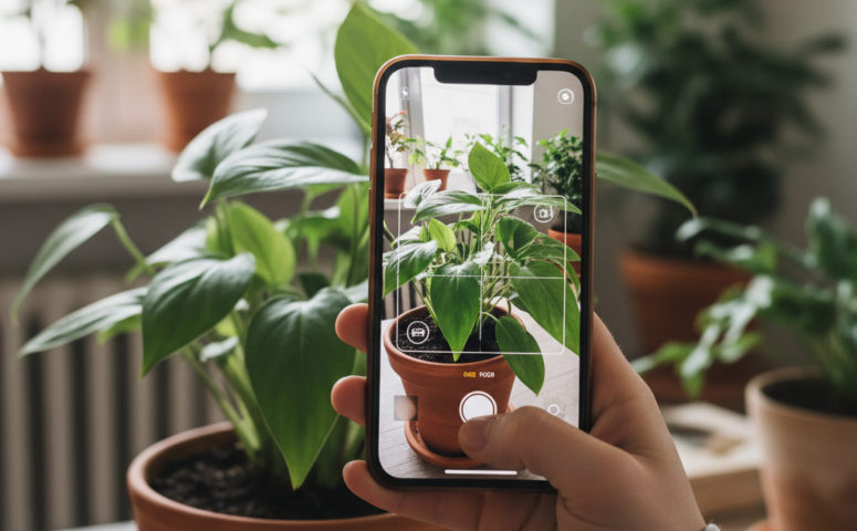 Como identificar plantas com seu celular usando scanner de imagem