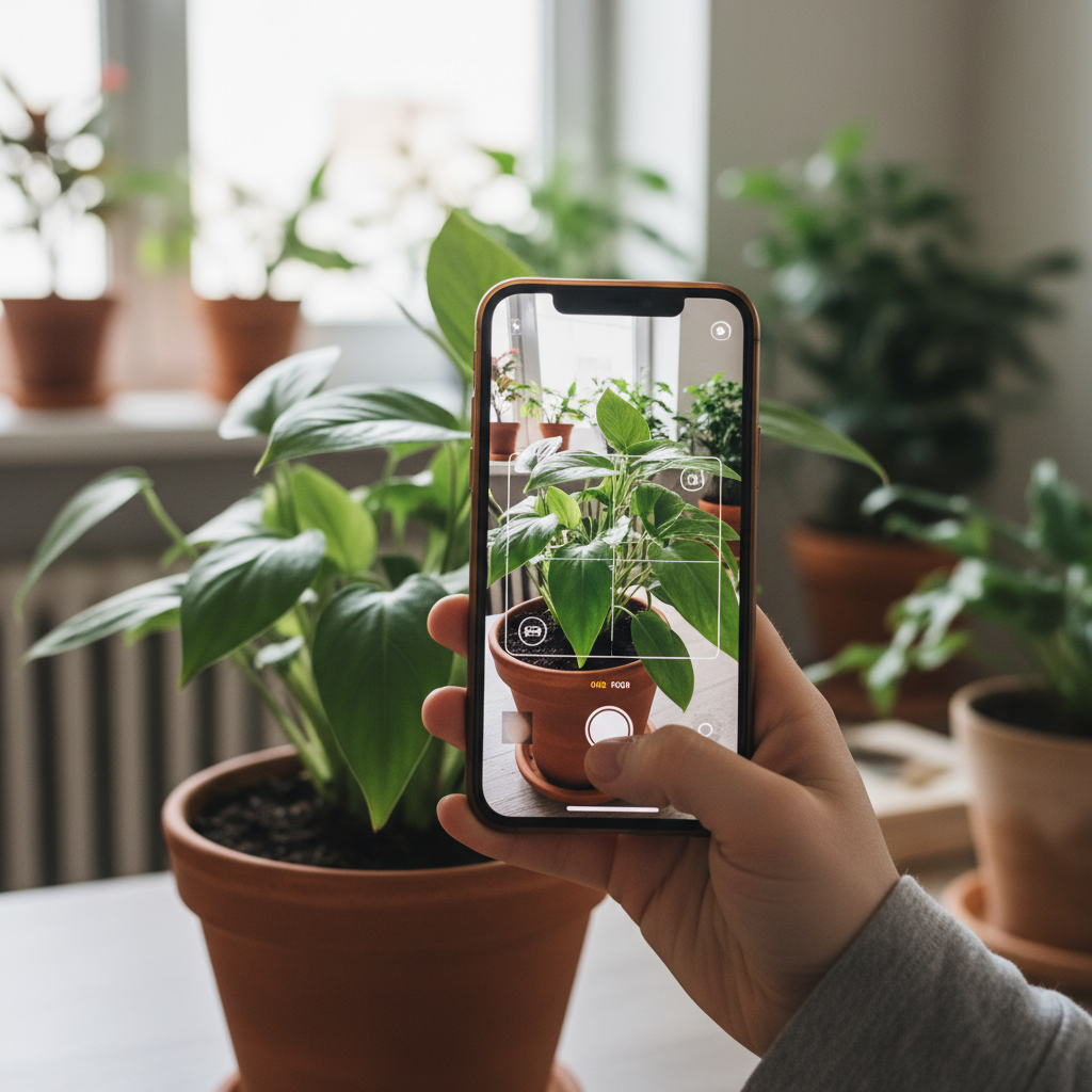 Como identificar plantas com seu celular usando scanner de imagem