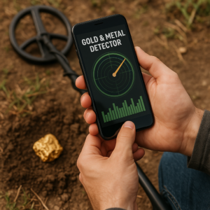 Aplicativo Detector de Ouro e Metais para Celular