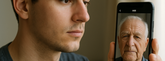 Aplicativo de Envelhecimento: Simule seu Futuro