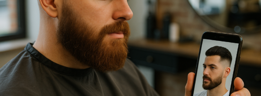 Simule um Novo Corte de Cabelos e Barbas com IA