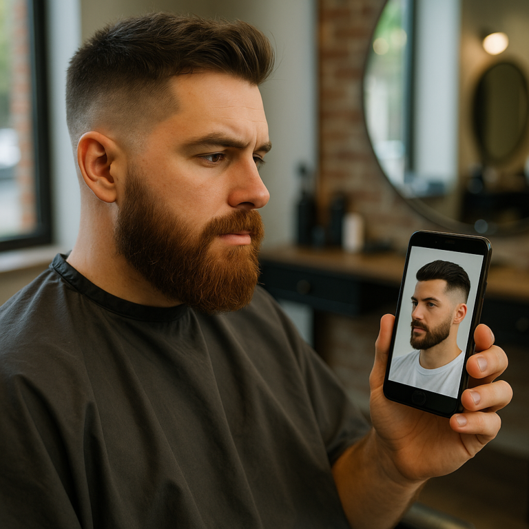 Simule um Novo Corte de Cabelos e Barbas com IA