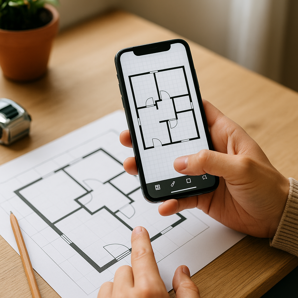 Aplicativo para Fazer Planta da Casa