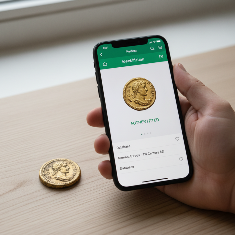 Como identificar moedas raras com seu celular usando aplicativos