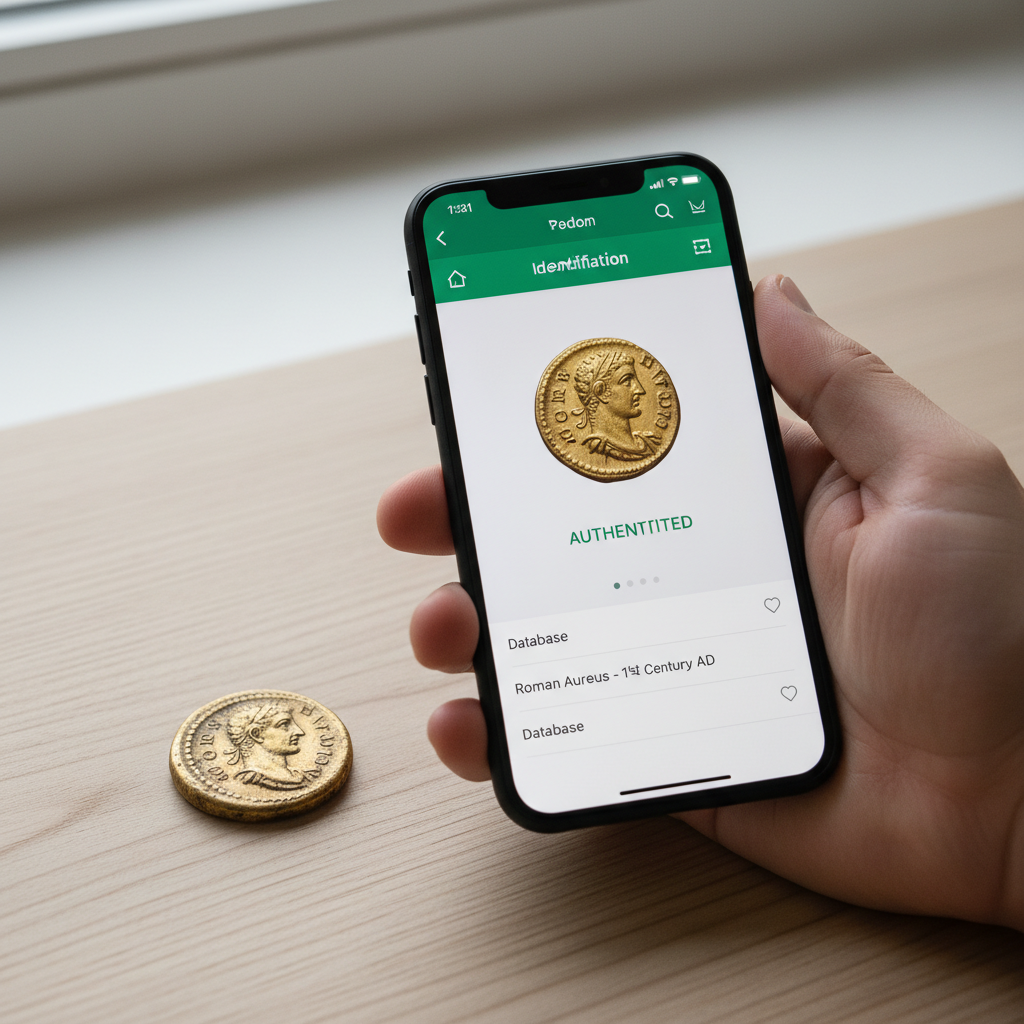 Como identificar moedas raras com seu celular usando aplicativos