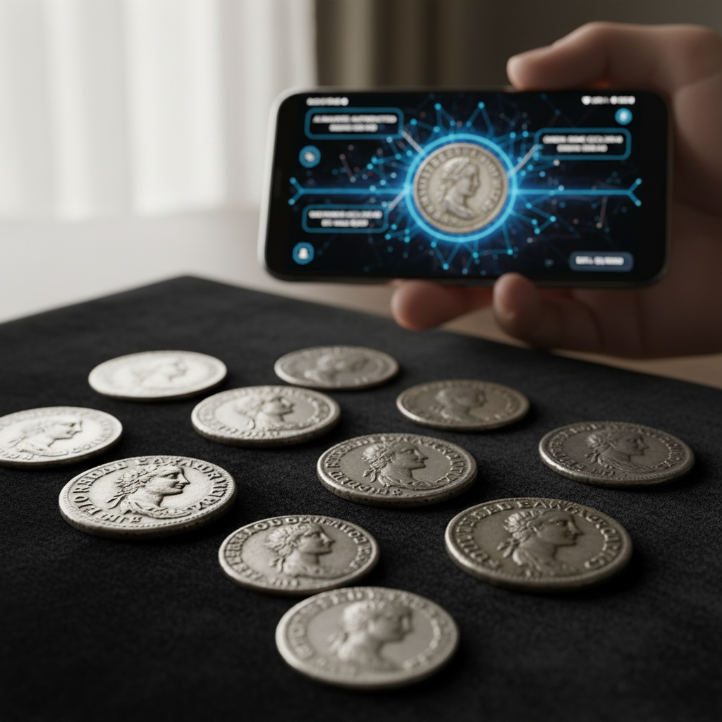 Como Identificar Moedas Raras e Valiosas Usando IA
