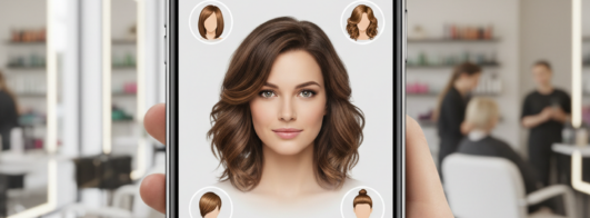 Como visualizar cortes de cabelo antes de ir ao salão com app de simulação