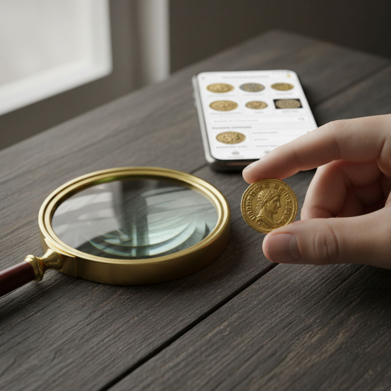 Como encontrar moedas raras com aplicativo: guia prático para colecionadores