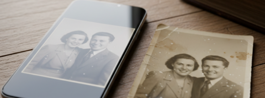 Restaure suas fotos antigas com qualidade FullHD usando inteligência artificial