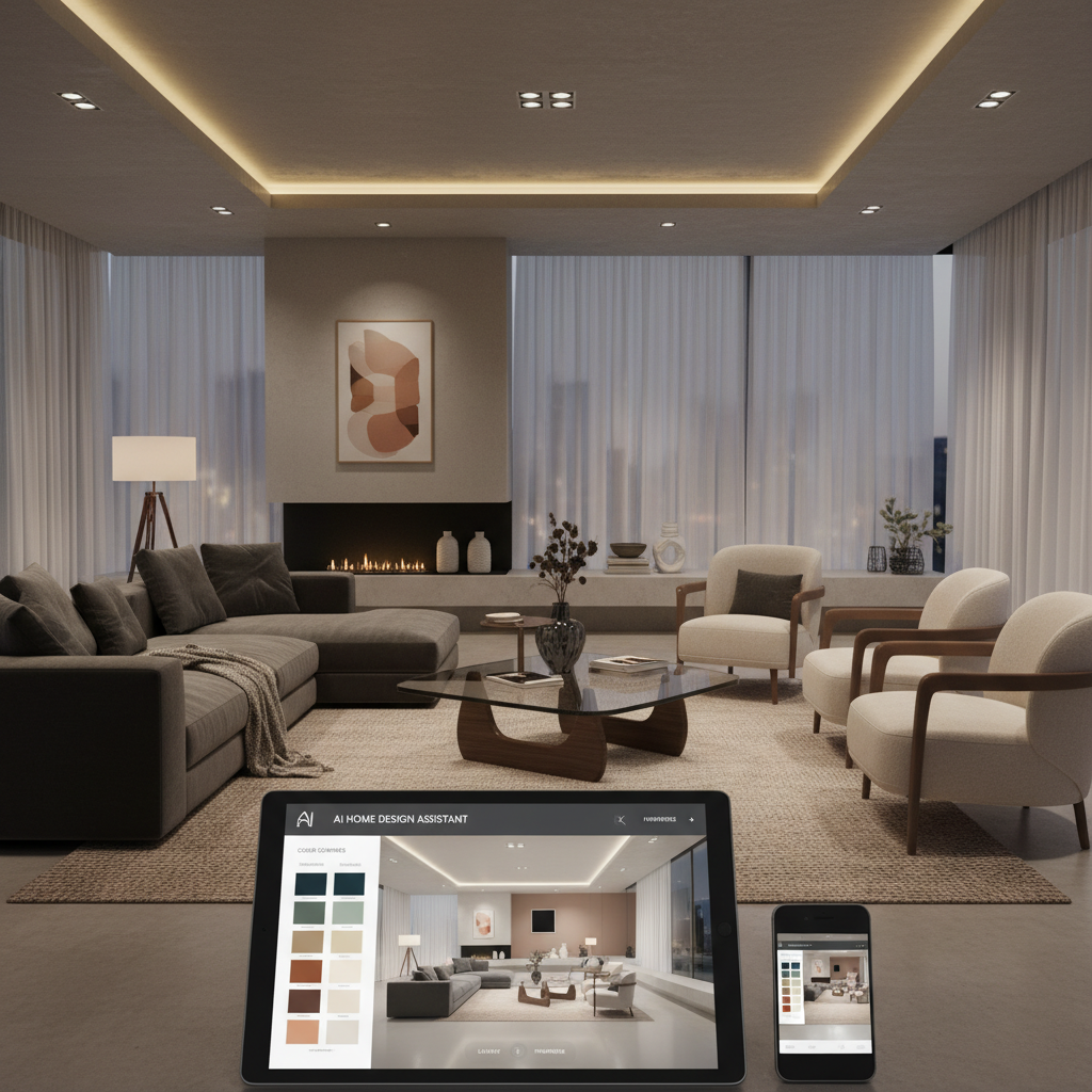 Já Pensou dar um novo visual para o designer da sua casa usando IA?