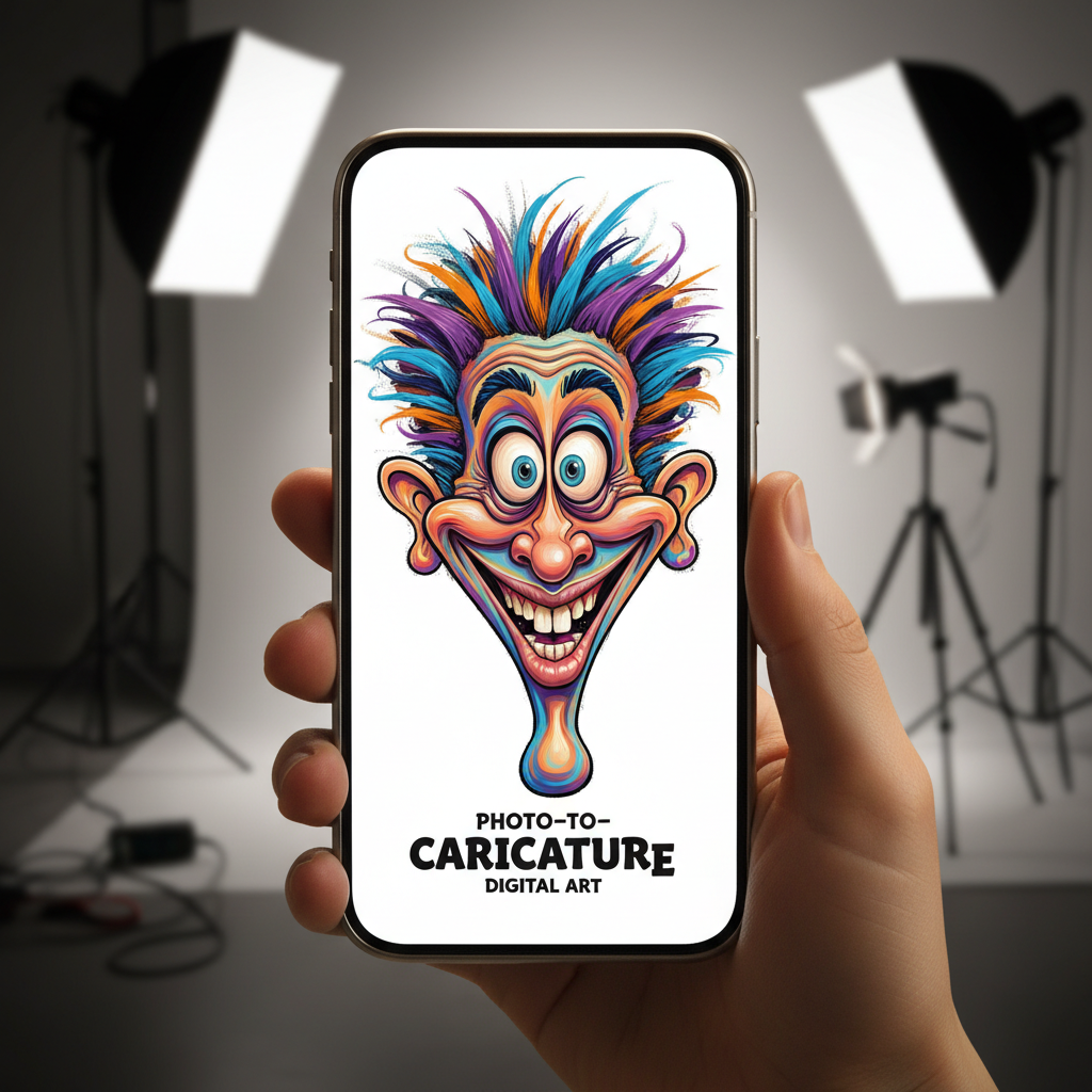 Como criar caricaturas no celular usando aplicativos especializados