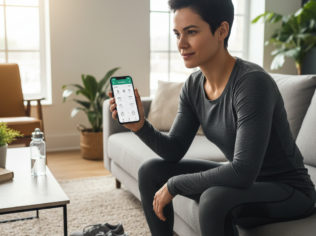 Como queimar caloria em casa com aplicativo: guia prático para treinar no sofá