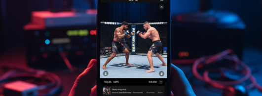 Assista a todas as lutas do UFC direto no aplicativo