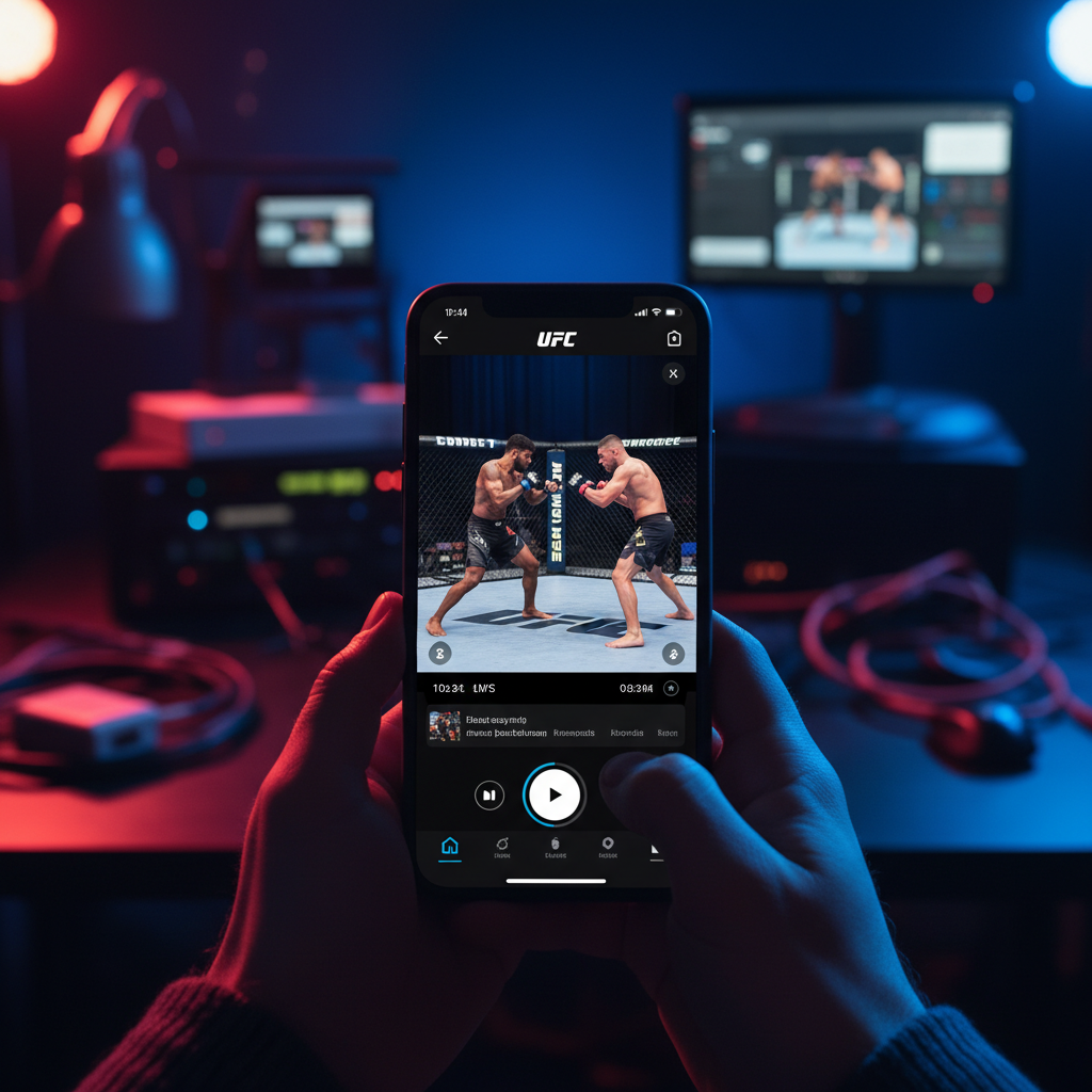 Assista a todas as lutas do UFC direto no aplicativo