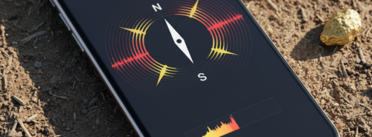 Como encontrar ouro com detector de metais no celular
