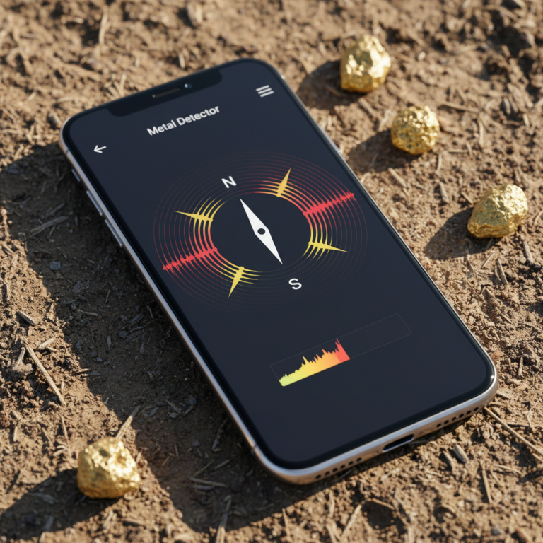 Como encontrar ouro com detector de metais no celular