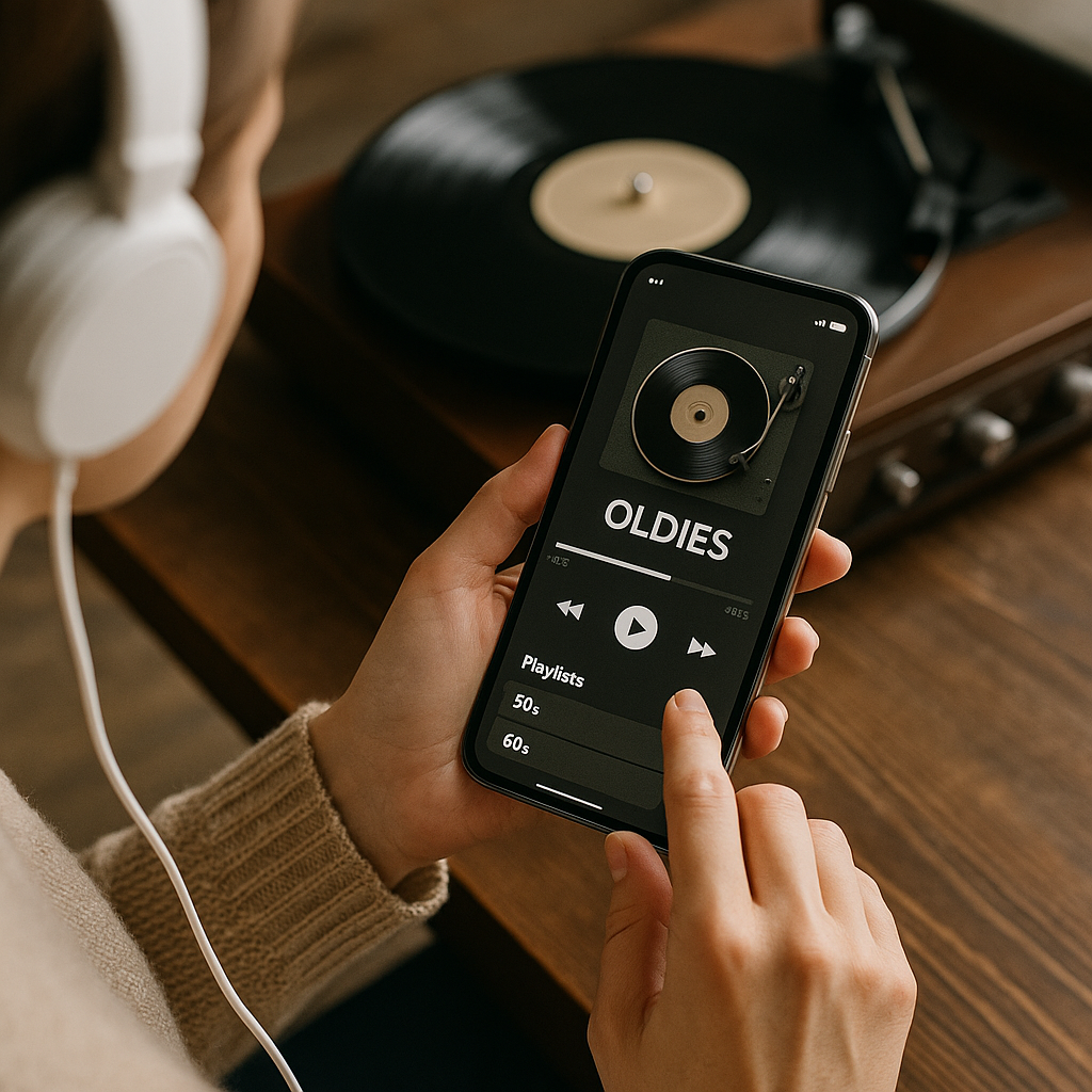 Aplicativo para Ouvir Músicas Antigas