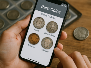 Aplicativo de Moedas Raras: Erros a Evitar