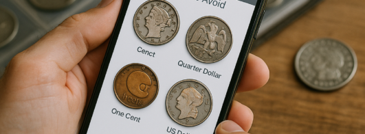 Aplicativo de Moedas Raras: Erros a Evitar