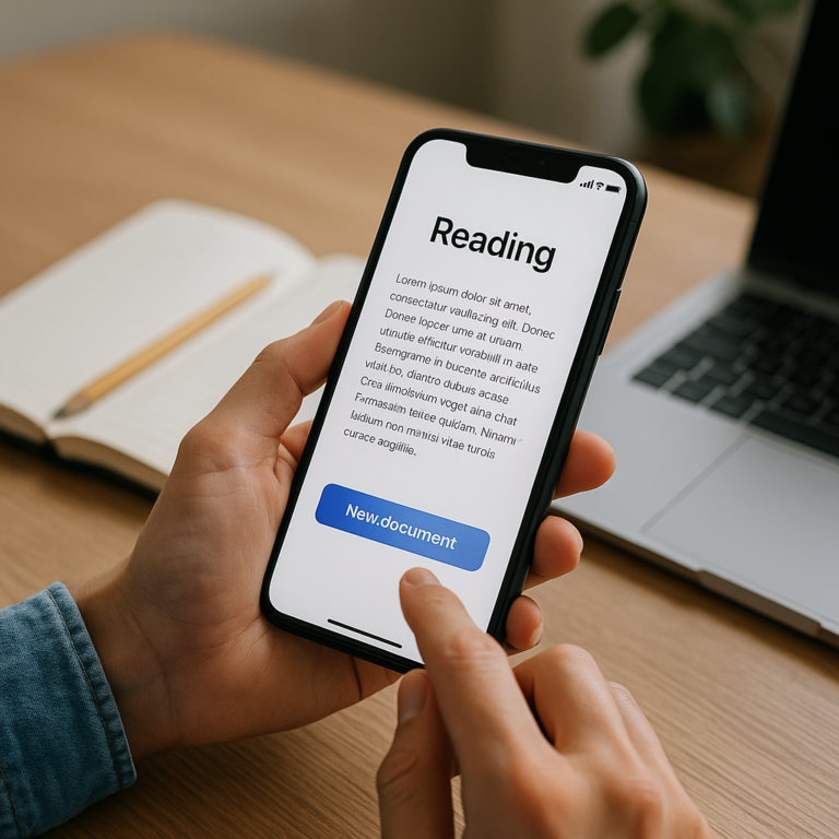 Aplicativo para Ler e Escrever com Facilidade