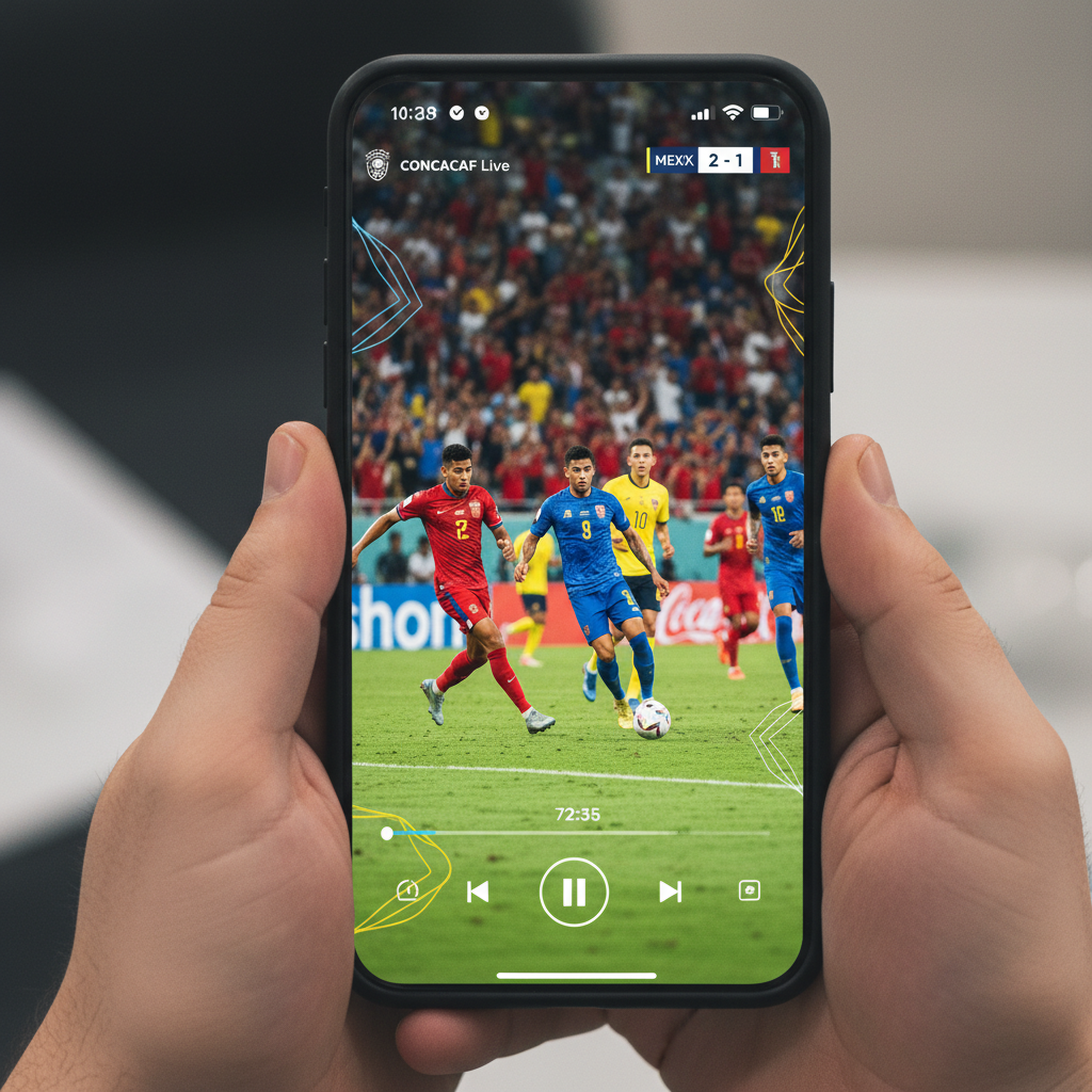 Como acompanhar todos os jogos da CONCACAF ao vivo online