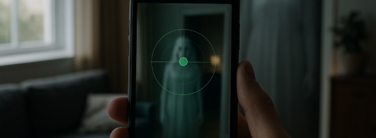 Aplicativo para Encontrar Espíritos em Casa