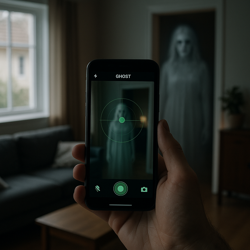 Aplicativo para Encontrar Espíritos em Casa