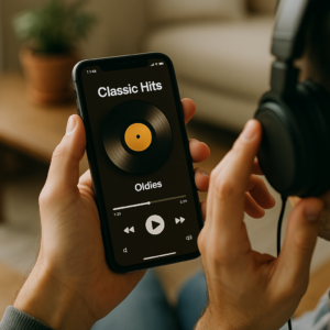 Aplicativo para Ouvir Músicas Antigas