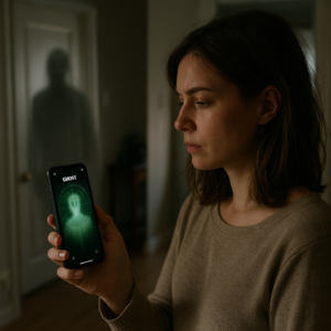 Aplicativo para Encontrar Espíritos em Casa