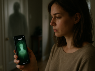 Aplicativo para Encontrar Espíritos em Casa