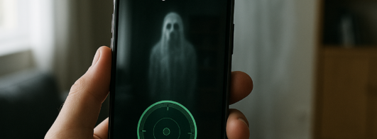 Aplicativo para Detectar Espíritos em Casa