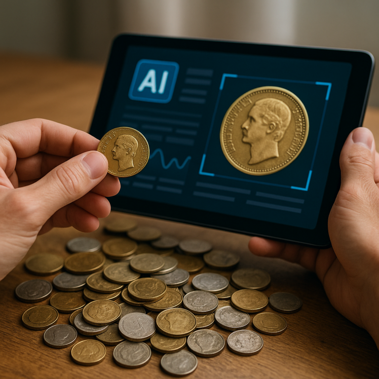 IA Revela Moedas Raras e Valiosas: Descubra Tesouros Guardados