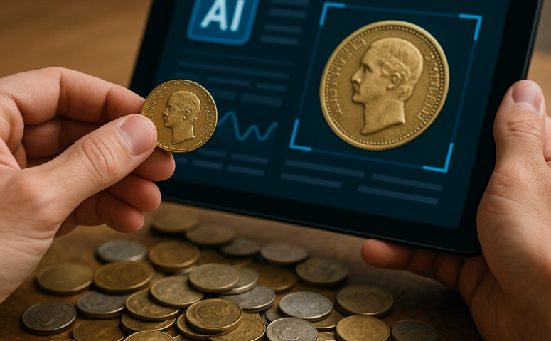 IA Revela Moedas Raras e Valiosas: Descubra Tesouros Guardados