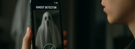 Aplicativo para Descobrir Fantasmas Próximos