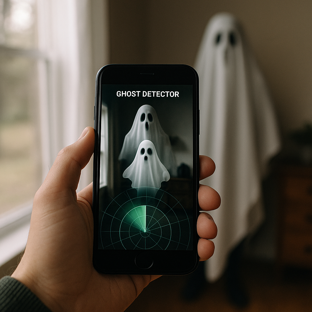 Aplicativo para Descobrir Fantasmas Perto de Você