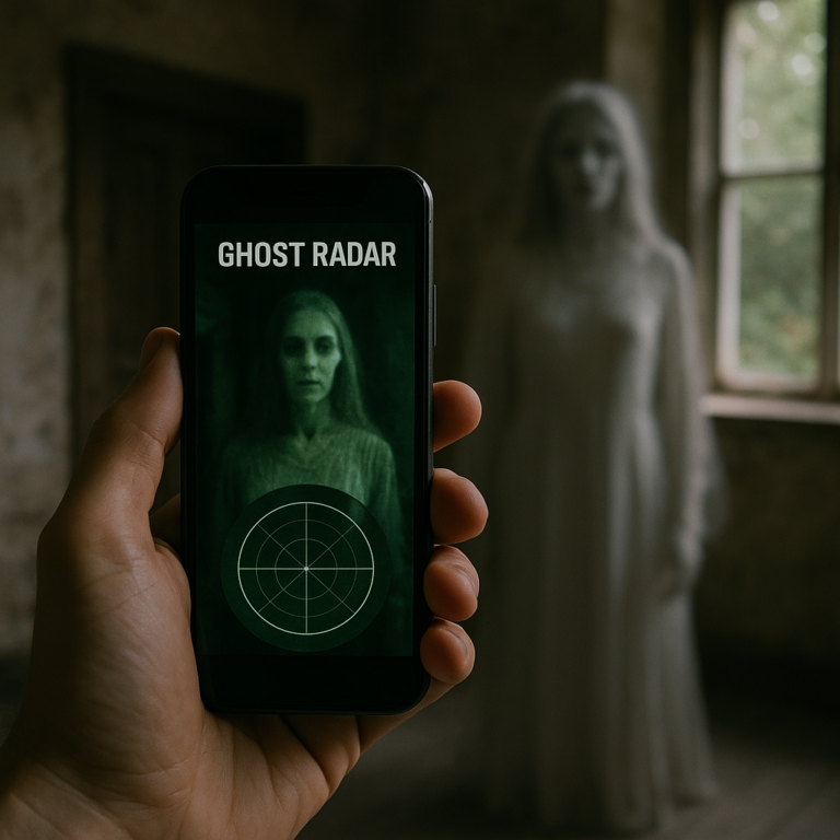 Aplicativo para Descobrir Fantasmas ao seu Redor