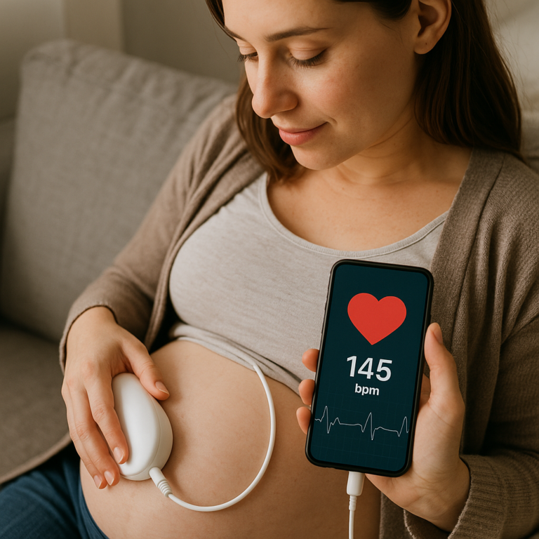 Aplicativo para Ouvir os Batimentos do Bebê na barriga da mamãe