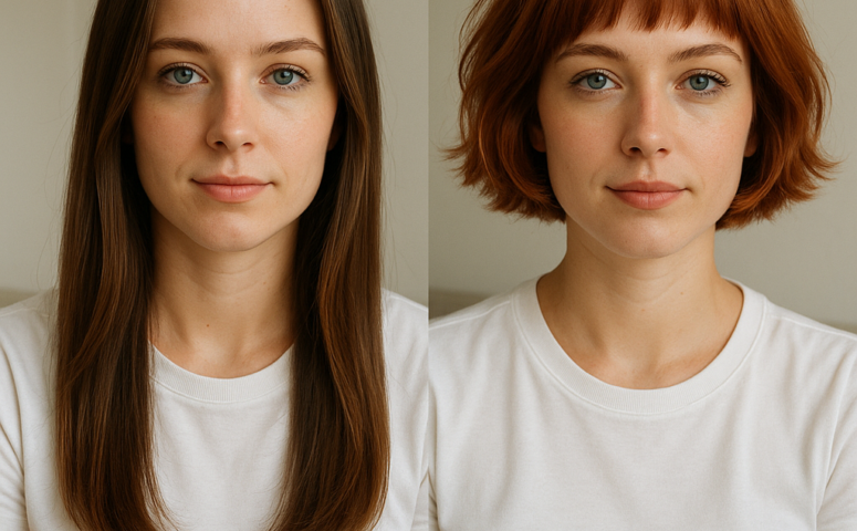 Simule um Novo Corte, Cor ou Penteado para seus Cabelos com IA