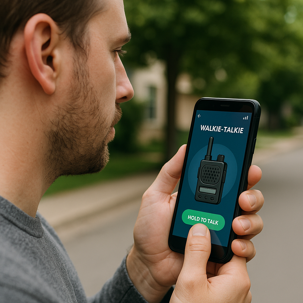Transforme seu Celular em Rádio Walkie Talkie com o APP