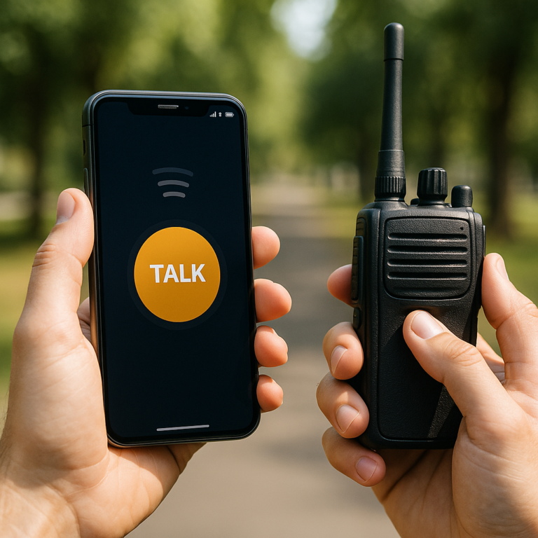 Transforme seu Celular em Walkie Talkie