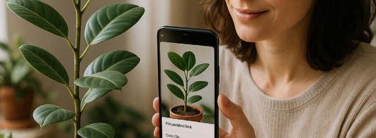 Identifique Plantas com IA e Receba Dicas de Cuidados