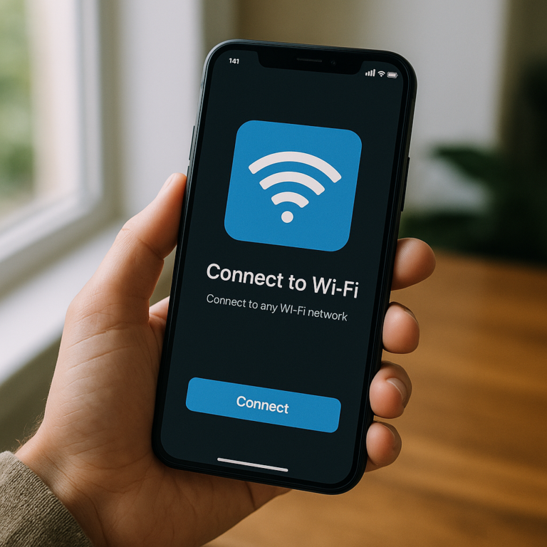 Conecte a Qualquer WiFi: App Prático