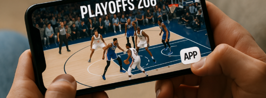 NBA PlayOffs 2026: Assista no Celular com APP
