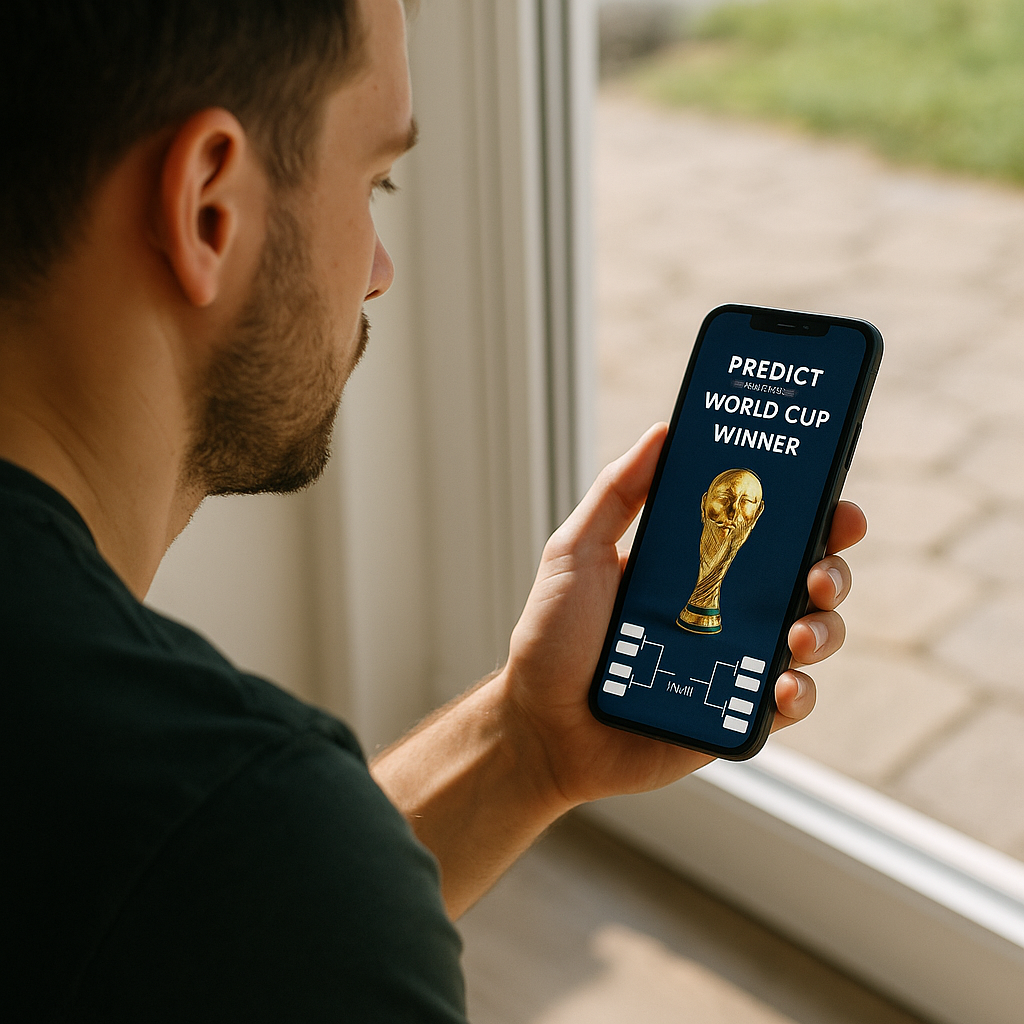 Preveja o Campeão da Copa do Mundo com Nosso APP