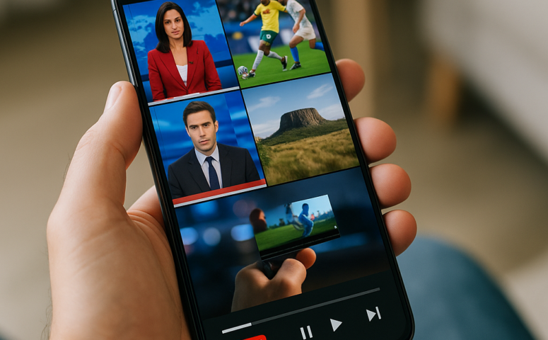 Veja Canais de TV Online Diretamente Pelo Celular Sem Pagar Nada