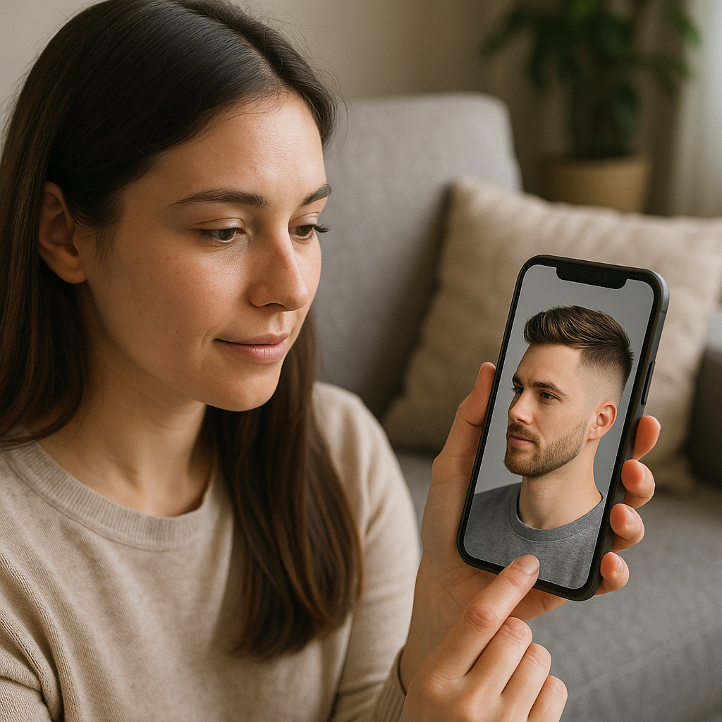Simule seu Novo Corte de Cabelo Online