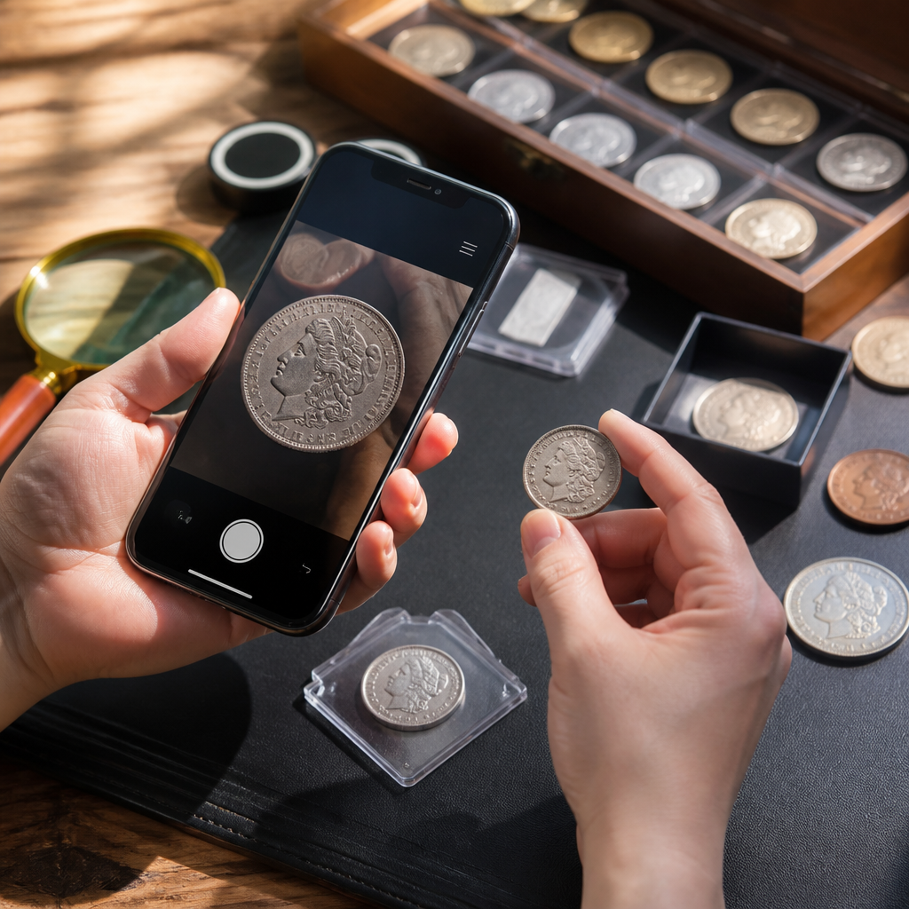 App para Identificar Moedas Raras e Valiosas