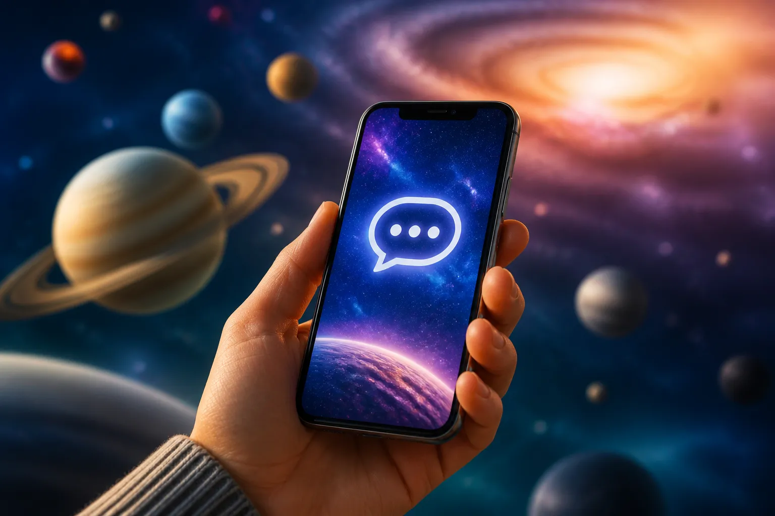 Guia completo: como usar o app de mensagens do universo