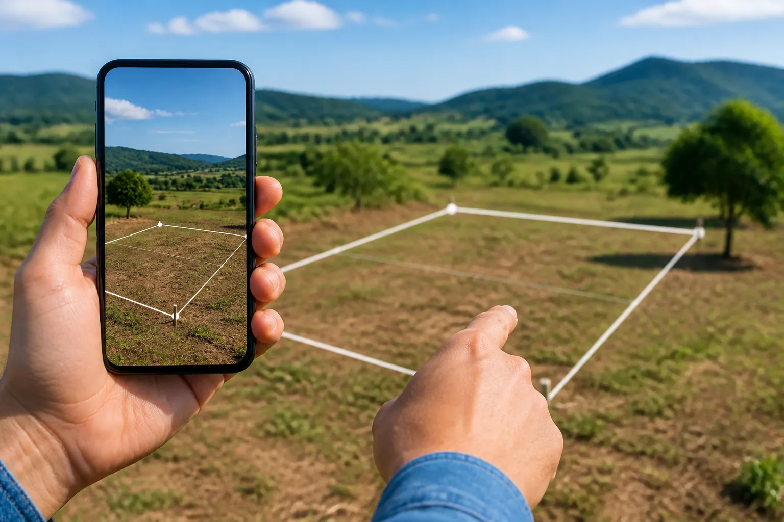 Como Medir Terreno Pelo Celular em Segundos