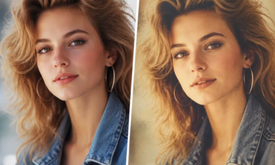 Transforme suas fotos em retratos vintage dos anos 80 com filtros